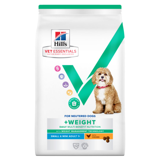 Chien Multi-Benefit + Weight Adult1+ Small&Mini Poulet