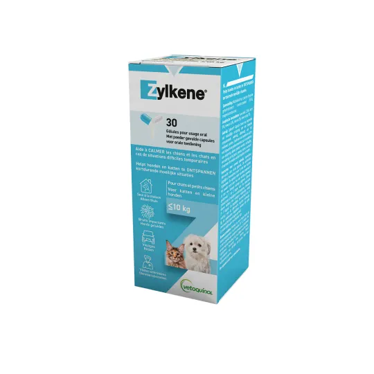 Zylkene 75 mg chien et chat moins de 10 kg