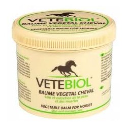 Vetebiol beaume peau muscle pour chevaux de course