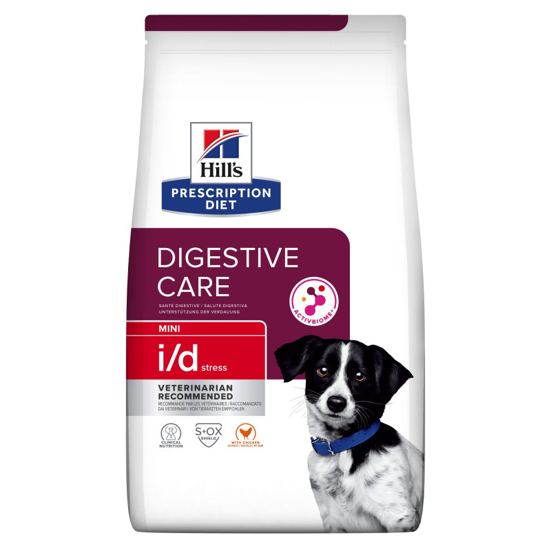 Chien I/D Digestive Stress Mini au Poulet