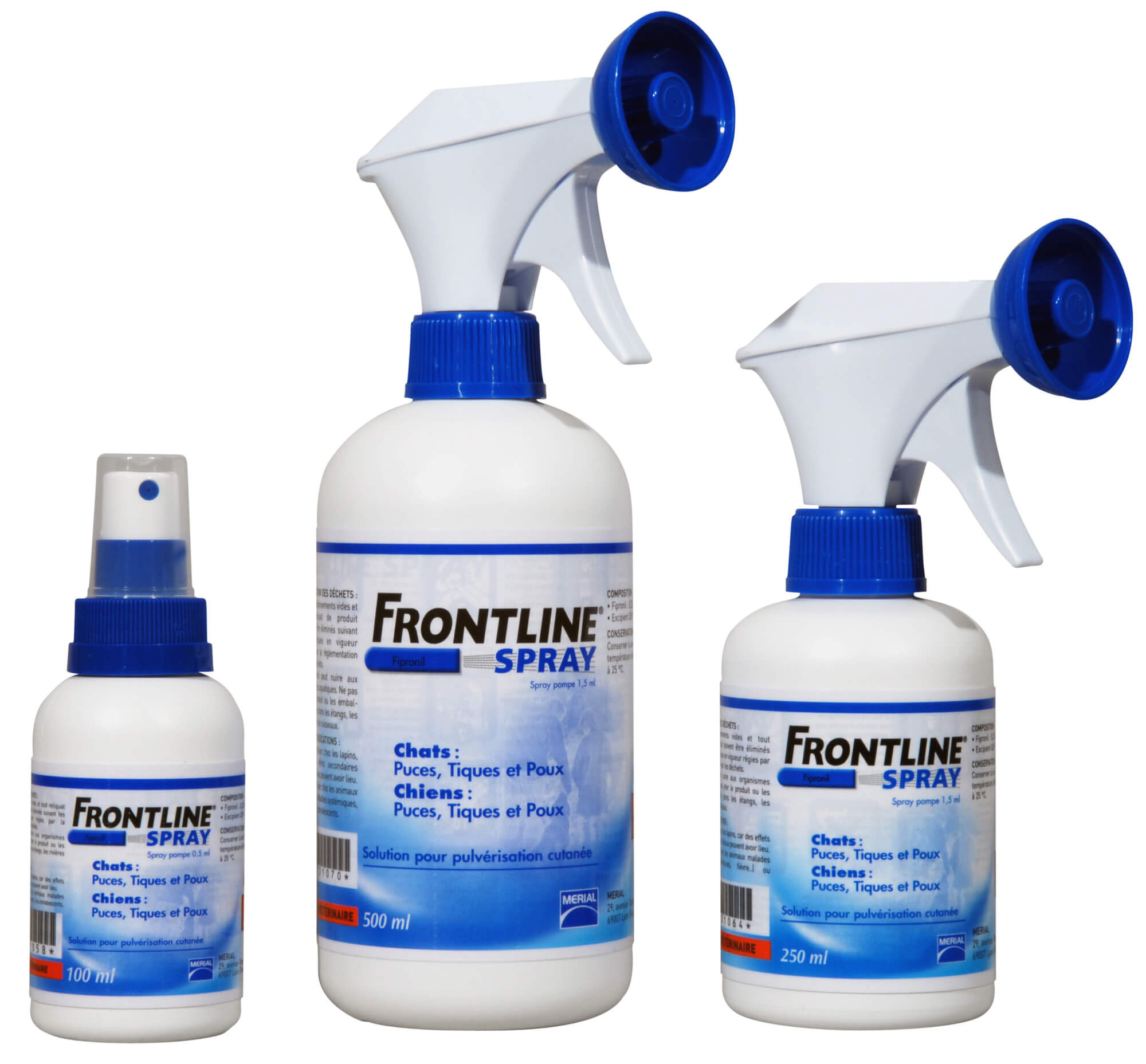 Spray antiparasitaire chien chat frontline© 500ml Frontline