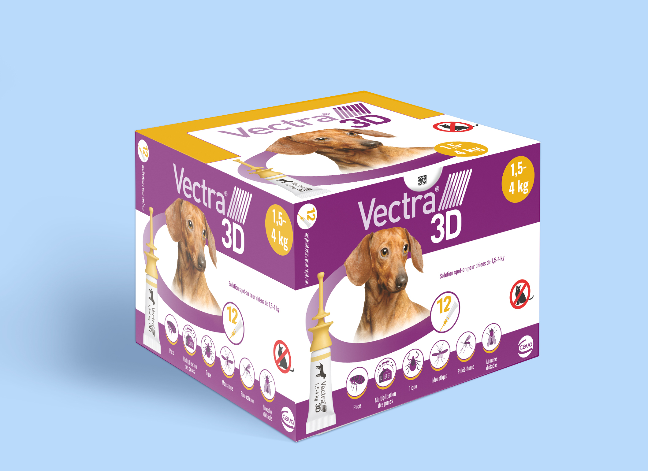 Vectra 3D S/O Chien 1,5-4 kg