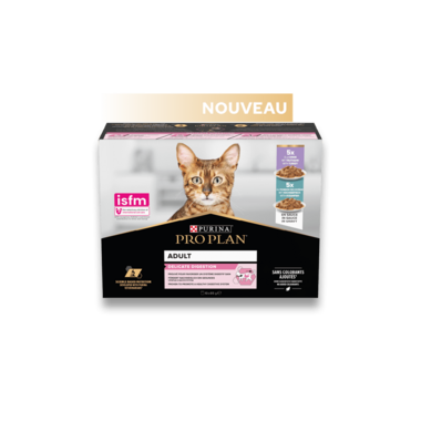 Proplan Cat delicate digestion Dinde Poisson (sachets)